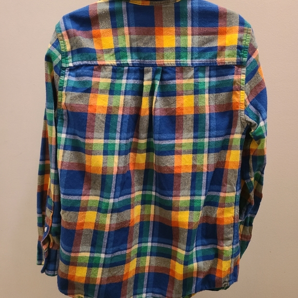Boys Gymboree Demolition Dude Plaid Button Up Shirt - Picture 2 of 4